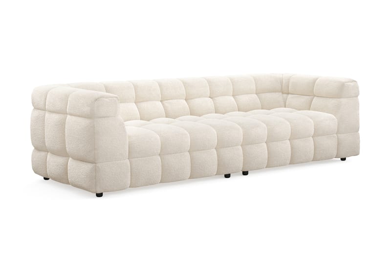 4-seters Sofa Elise - Beige Teddy - Møbler - Sofaer - 3 seter sofa