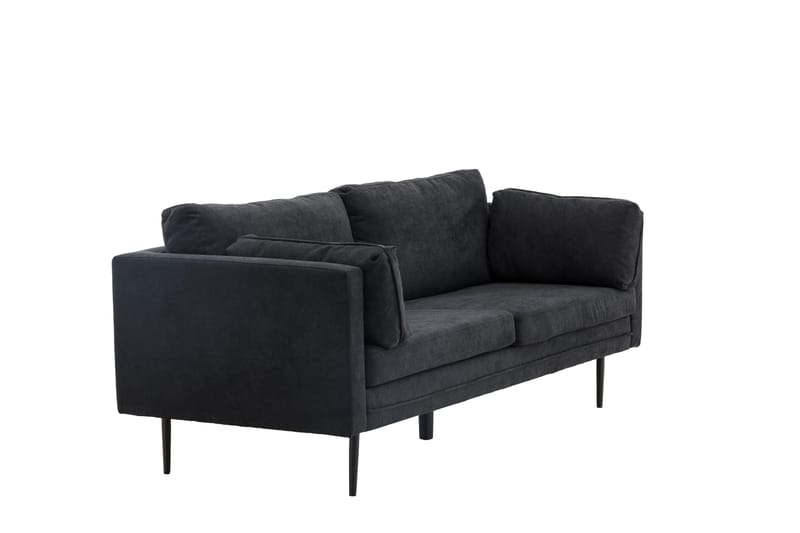 Boom 2-seters Sofa - Svart - Møbler - Sofaer - 3 seter sofa