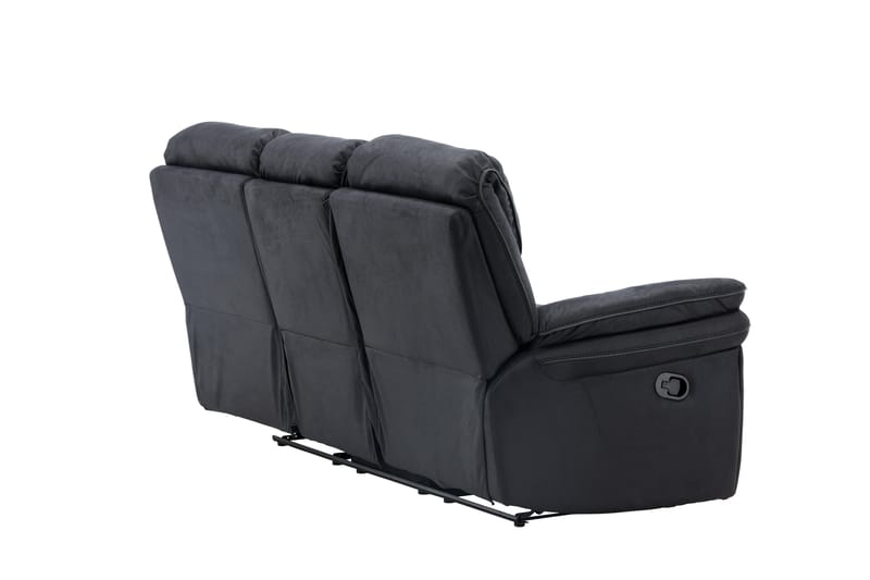 Reclinersofa Phoebe - Svart - Møbler - Sofaer - Reclinersofaer