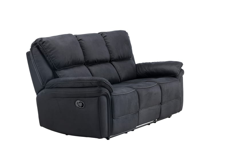 Reclinersofa Phoebe - Svart - Møbler - Sofaer - Reclinersofaer