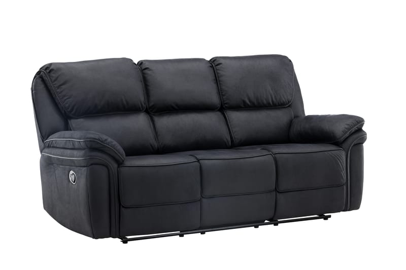 Reclinersofa Phoebe - Svart - Møbler - Sofaer - Reclinersofaer