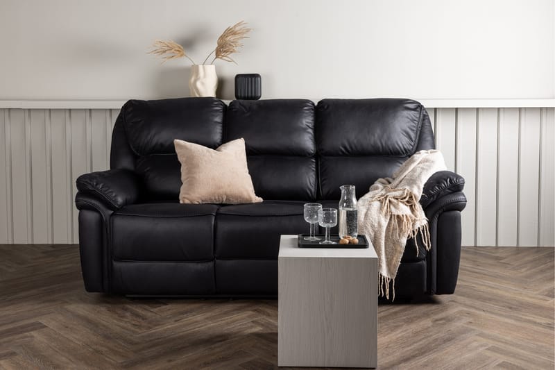 Reclinersofa Phoebe - Svart - Møbler - Sofaer - Reclinersofaer