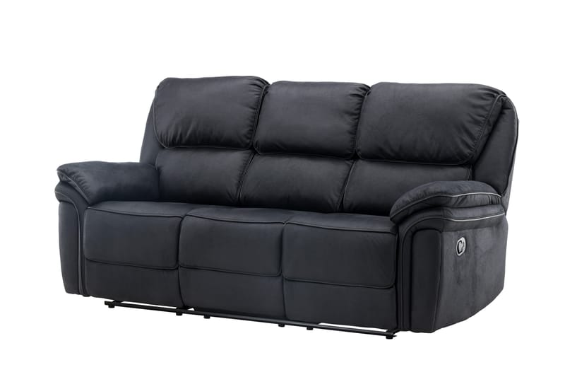 Reclinersofa Phoebe - Svart - Møbler - Sofaer - Reclinersofaer