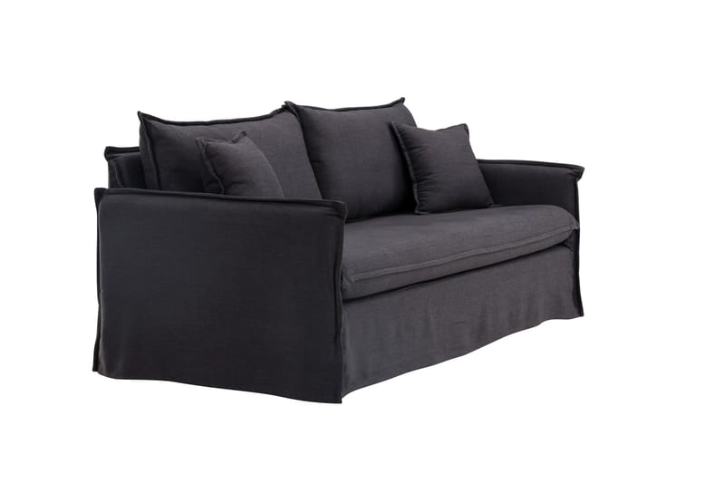 Nova 3-seters Sofa - Svart - Møbler - Sofaer - 3 seter sofa