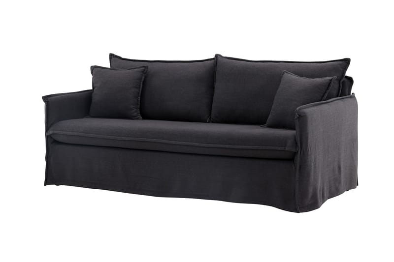 Nova 3-seters Sofa - Svart - Møbler - Sofaer - 3 seter sofa