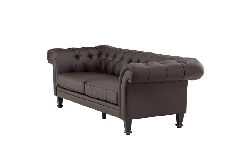 Ätran Chesterfield Sofa 2-seter - Brun - Møbler - Sofaer - 2 seter sofa