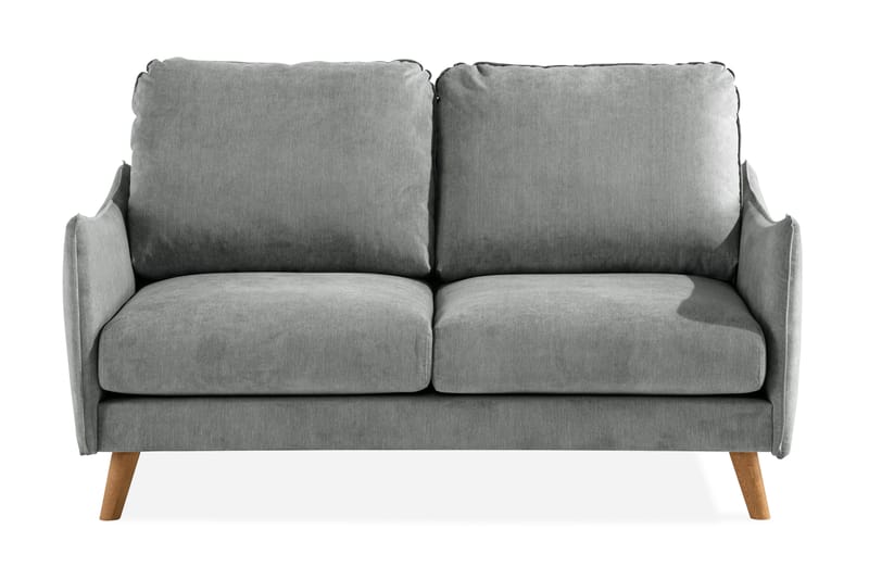 2-seter Sofa Colt Lyx - Grå/Eik - Møbler - Sofaer - 2 seter sofa