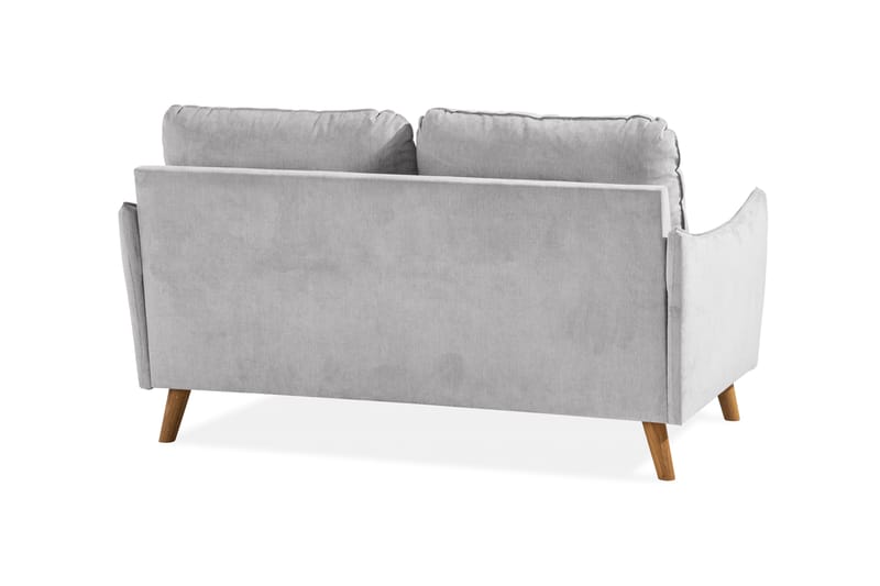 2-seter Sofa Colt Lyx - Lysegrå/Eik - Møbler - Sofaer - 2 seter sofa