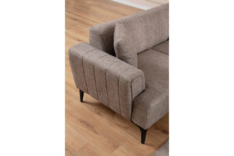 3-seter Sofa Hamlets - Lysebrun - 2 seter sofa