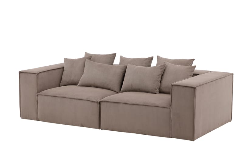 Gillholmen Sofa 2-seter - Svart/Brun - Møbler - Sofaer - 2 seter sofa