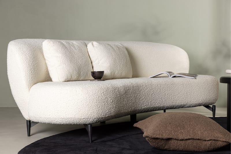 Luna Sofa 2-seter - Hvit - Møbler - Sofaer - 2 seter sofa