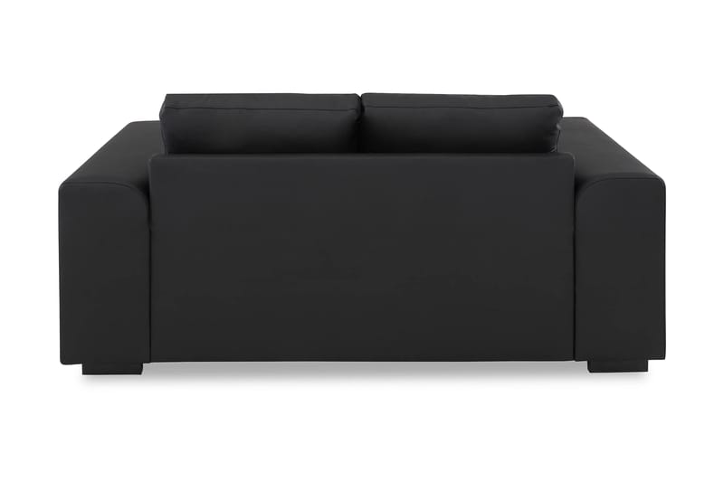 Sofa Alter 2-seter Kunstlær - Svart - Møbler - Sofaer - 2 seter sofa