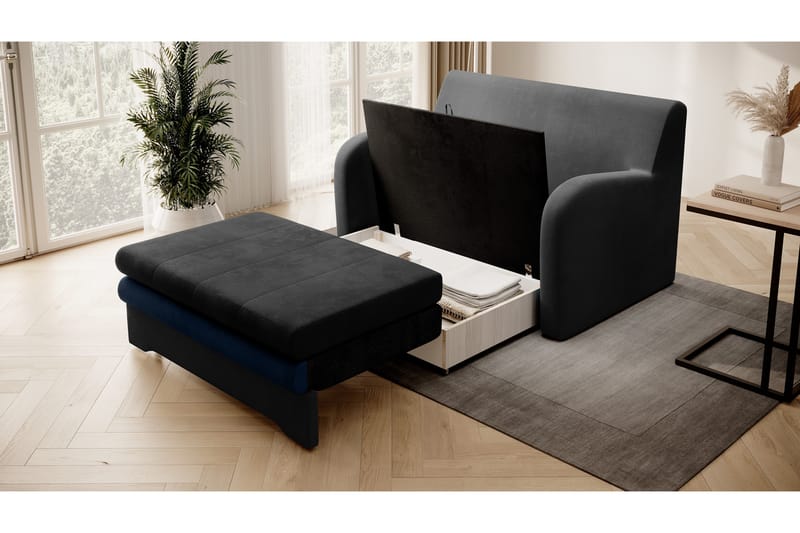 Sofa Ario 2-seters - Svart - Møbler - Sofaer - 2 seter sofa