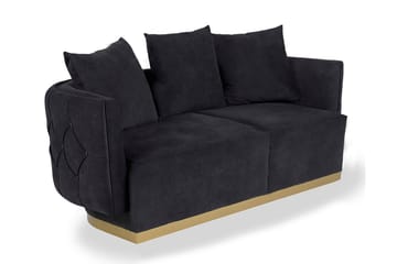 Sofa Glengarry 2-seters - Svart - Møbler - Sofaer - 2 seter sofa