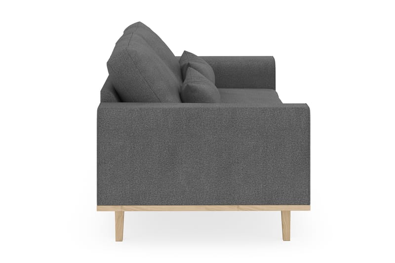 Sofa Haga 2-seter Lin - Grå - Møbler - Sofaer - 2 seter sofa