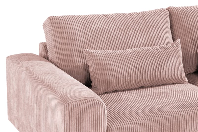 Sofa Haga 2-seter Lin - Lyserød - Møbler - Sofaer - 2 seter sofa