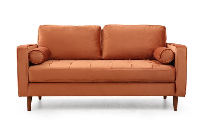 Sofa Puento 2-seters - Oransje - Møbler - Sofaer - 2 seter sofa