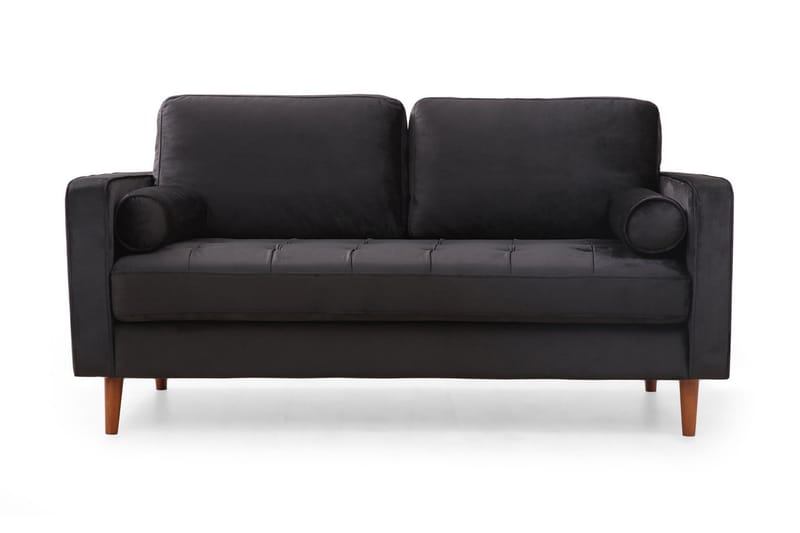 Sofa Puento 2-seters - Svart - Møbler - Sofaer - 2 seter sofa