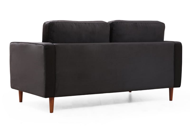 Sofa Puento 2-seters - Svart - Møbler - Sofaer - 2 seter sofa