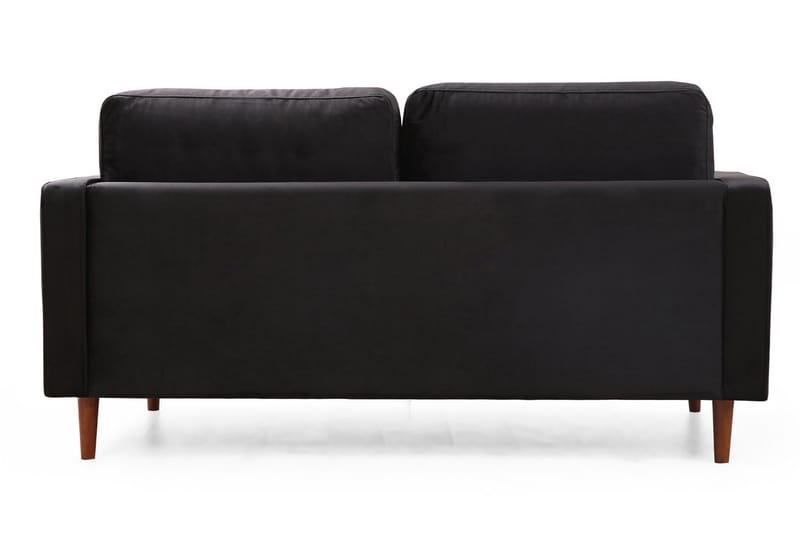 Sofa Puento 2-seters - Svart - Møbler - Sofaer - 2 seter sofa