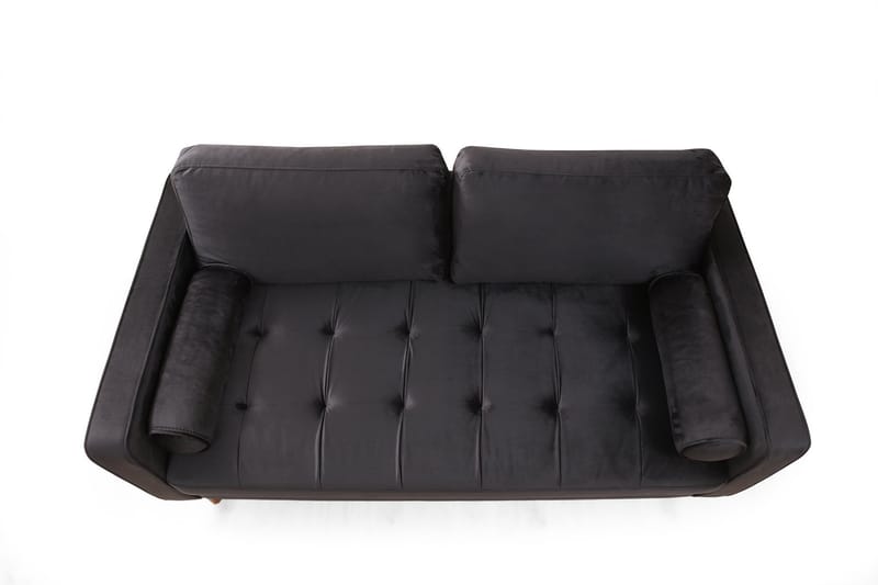 Sofa Puento 2-seters - Svart - Møbler - Sofaer - 2 seter sofa