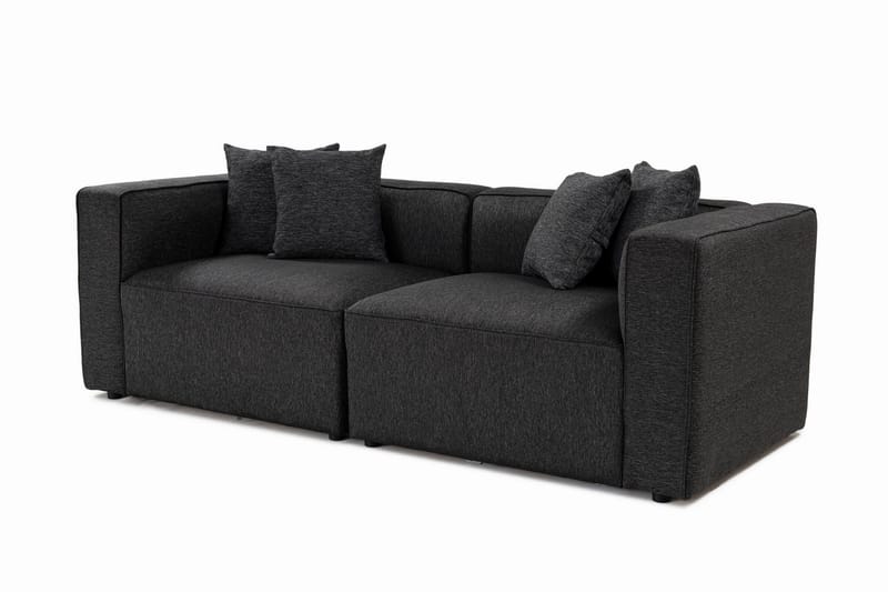 2-seters Sofa Abbas - Antrasitt - Møbler - Sofaer - 2 seter sofa