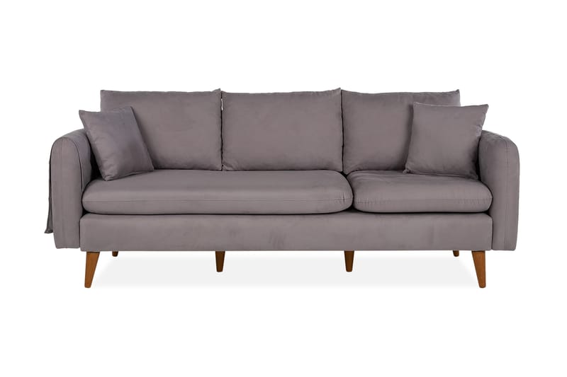 3-seter Franchak Sofa - Grå - Møbler - Sofaer - 3 seter sofa