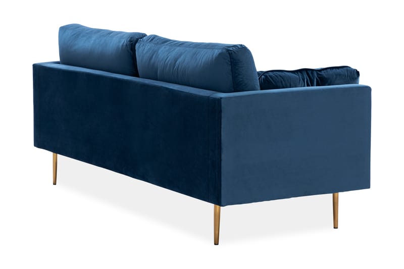 3-seter Sofa Bloom - Blå - Møbler - Sofaer - 3 seter sofa