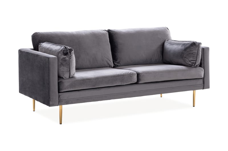 3-seter Sofa Bloom - Grå - Møbler - Sofaer - 3 seter sofa