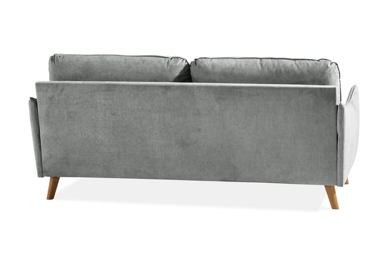 3-seter Sofa Colt Lyx - Grå/Eik - Møbler - Sofaer - 3 seter sofa