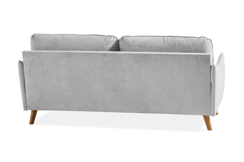 3-seter Sofa Colt Lyx - Lysegrå/Eik - Møbler - Sofaer - 3 seter sofa