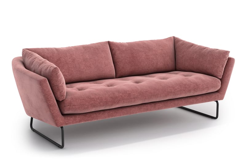 3-seter Sofa Gunntorp - Rosa - Møbler - Sofaer - 3 seter sofa