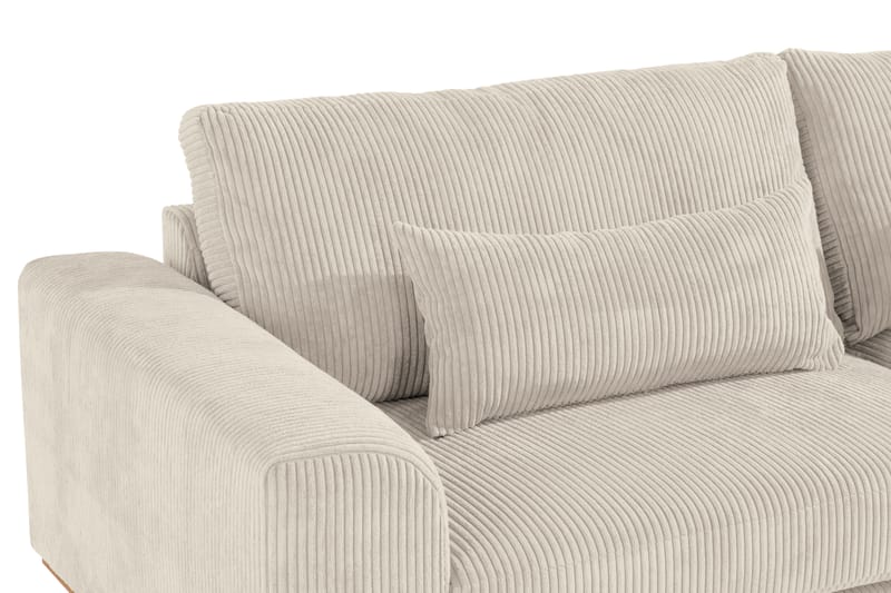 3-seter Sofa Haga Cordfløyel - Beige - Møbler - Sofaer - 3 seter sofa