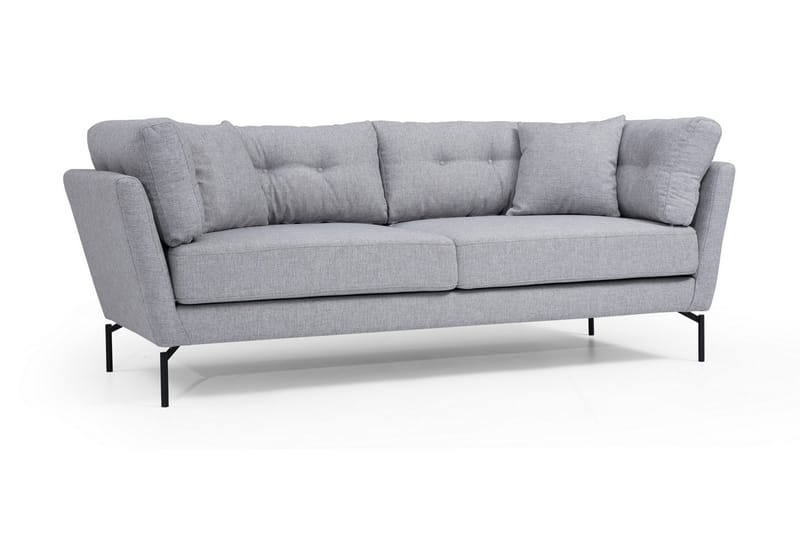 3-Seter Sofa Izena - Grå - Møbler - Sofaer - 3 seter sofa