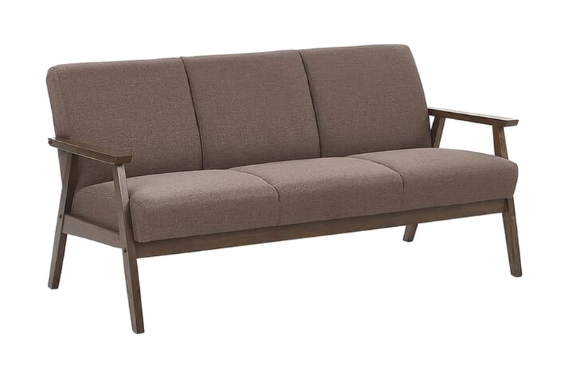 3-seters Sofa Atterup - Brun - Møbler - Sofaer - 3 seter sofa