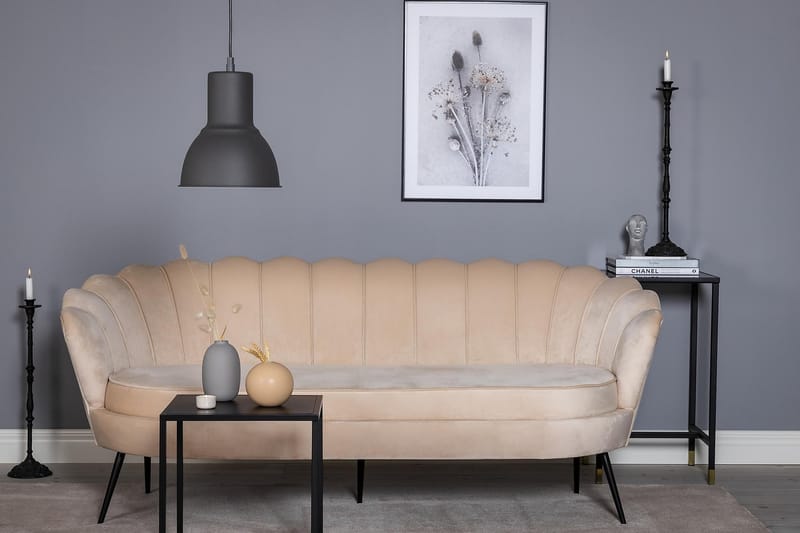 3-seters Sofa Kelle - Beige - Møbler - Sofaer - 3 seter sofa