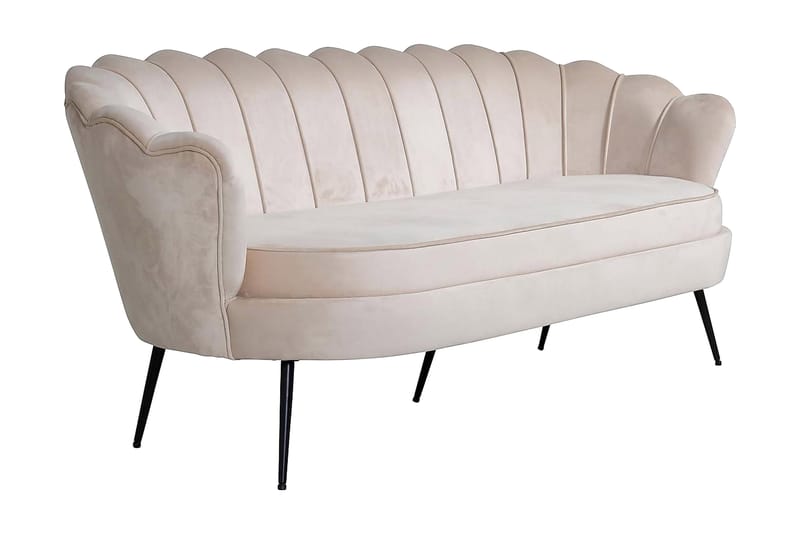 3-seters Sofa Kelle - Beige - 3 seter sofa