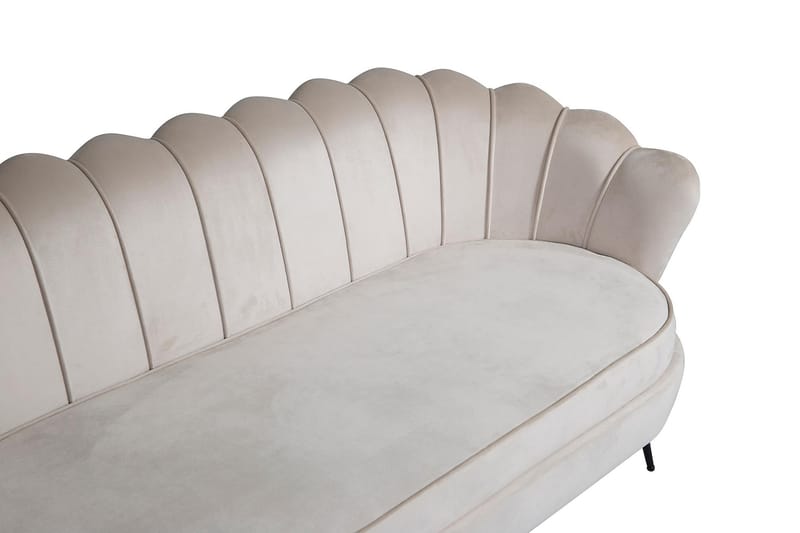 3-seters Sofa Kelle - Beige - Møbler - Sofaer - 3 seter sofa