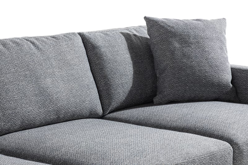 3-seters Sofa Ljuvlig med Pynteputer - Grå - Møbler - Sofaer - 3 seter sofa