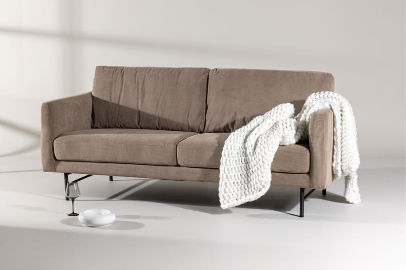 3-seters Sofa Sky - Brun - Møbler - Sofaer - 3 seter sofa