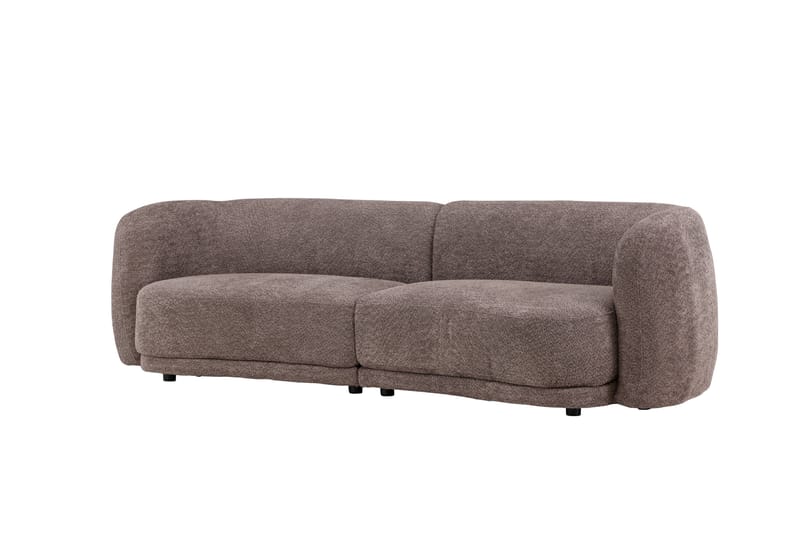 Cielo 3-seters Sofa - Brun - Møbler - Sofaer - 3 seter sofa