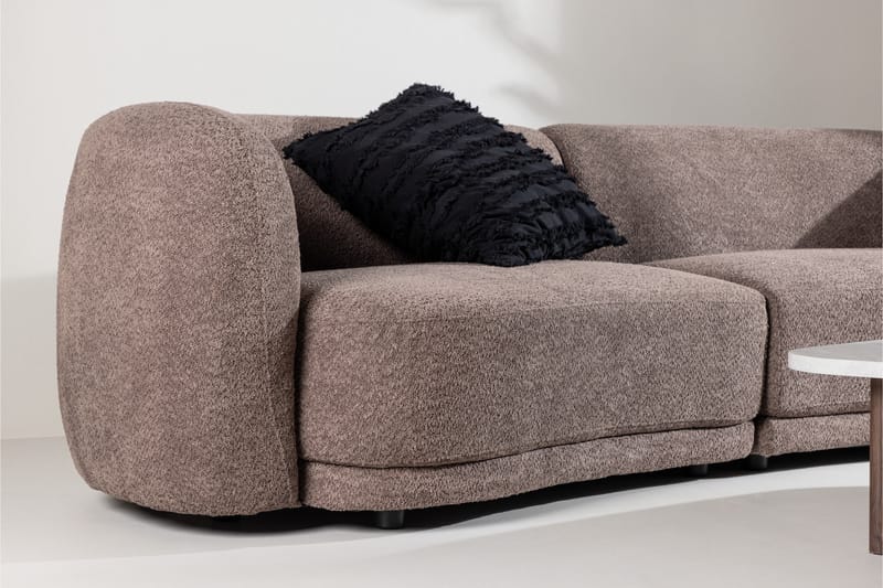 Cielo 3-seters Sofa - Brun - Møbler - Sofaer - 3 seter sofa