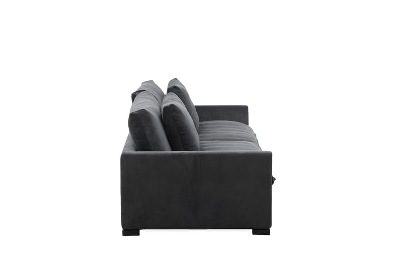 Durham 3-seters Sofa - Mørkegrå Manchester - Møbler - Sofaer - 3 seter sofa