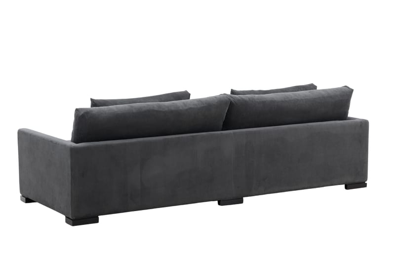 Durham 3-seters Sofa - Mørkegrå Manchester - Møbler - Sofaer - 3 seter sofa