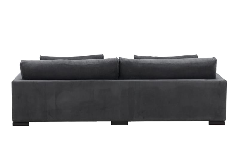 Durham 3-seters Sofa - Mørkegrå Manchester - Møbler - Sofaer - 3 seter sofa