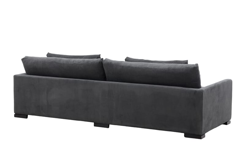 Durham 3-seters Sofa - Mørkegrå Manchester - Møbler - Sofaer - 3 seter sofa