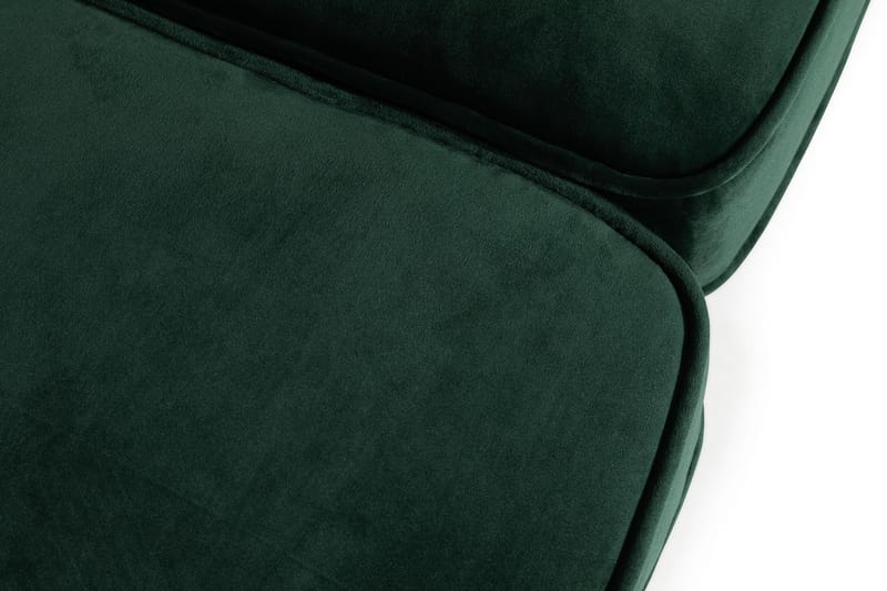 Fløyelssofa Walton Lyx 3-seter - Mørkgrønn - Møbler - Sofaer - 3 seter sofa