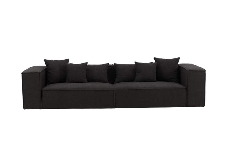 Gillholmen Sofa 3-seter - Svart/Mørkegrå - Møbler - Sofaer - 3 seter sofa