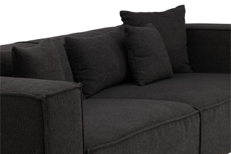 Gillholmen Sofa 3-seter - Svart/Mørkegrå - Møbler - Sofaer - 3 seter sofa