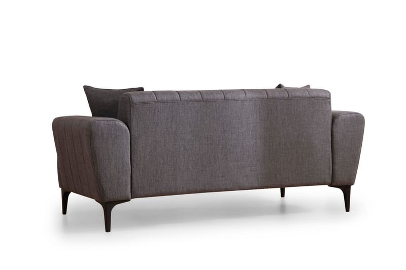 3-seter Sofa Hamlets - Mørkegrå - 2 seter sofa